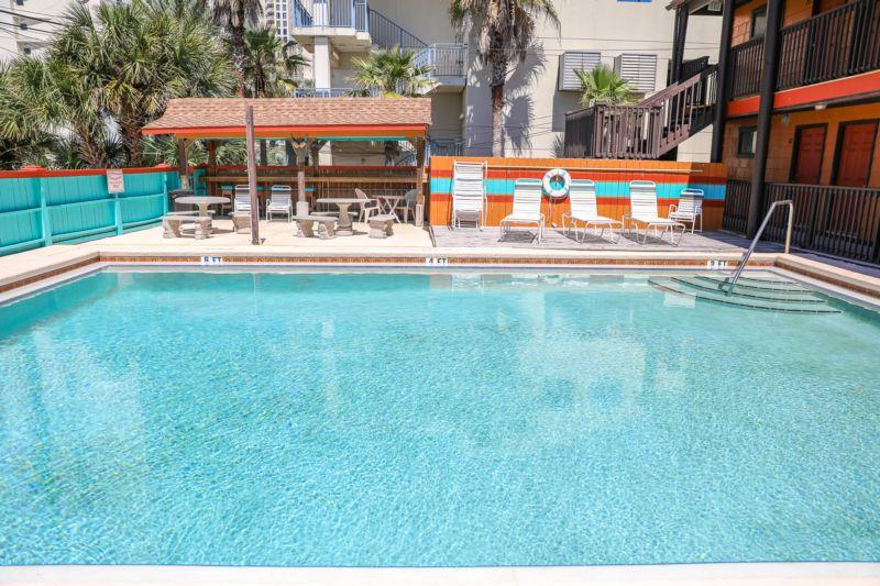 Beachside pool at Polynesian Village in Panama City FL