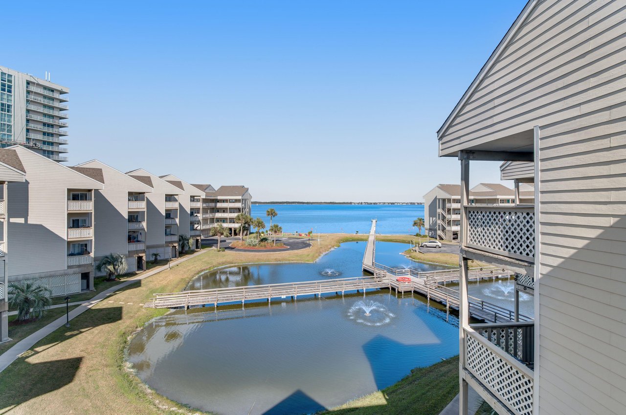 Every unit offers stunning views of the Santa Rosa Sound