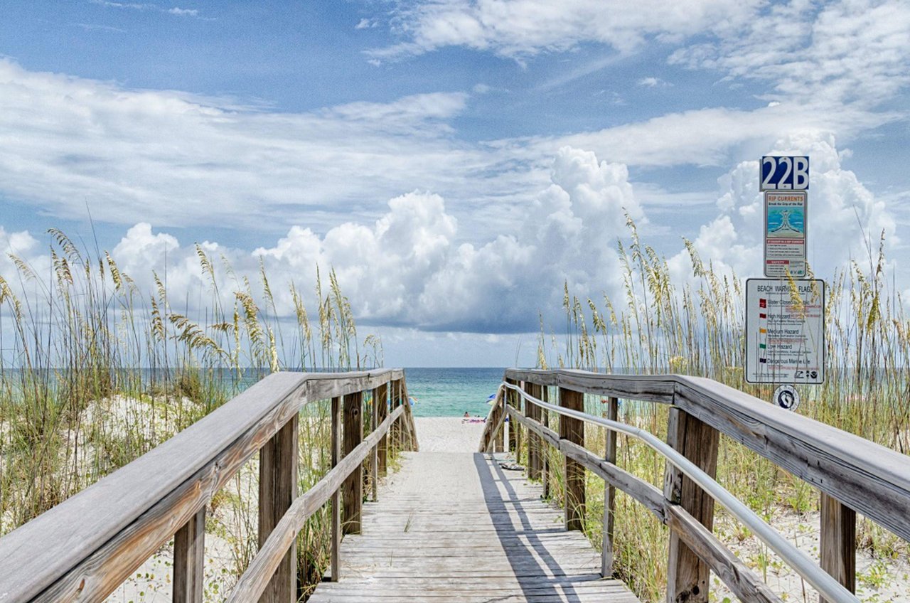 Emerald Dolphin is only a short walk away from the white, sandy beaches