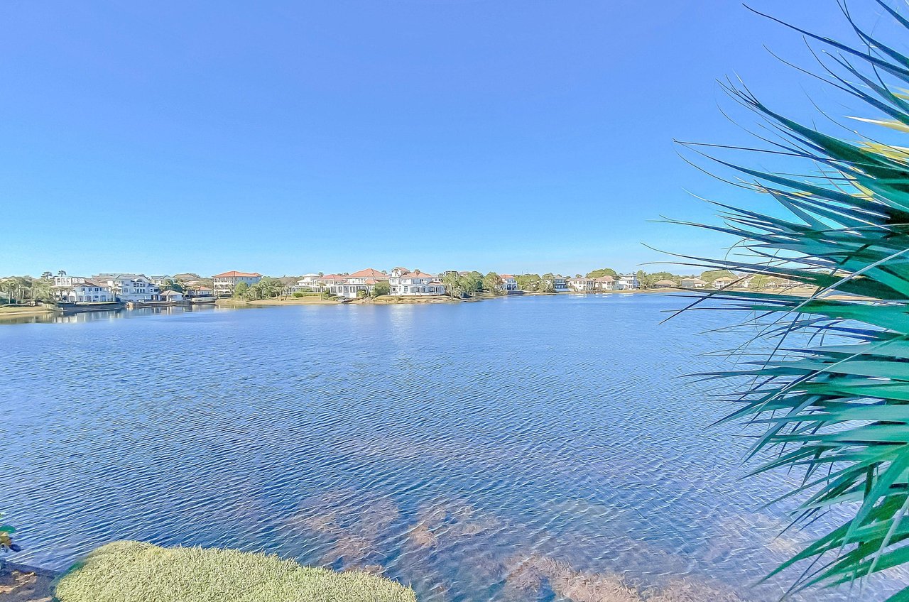 The property sits alongside a rare coastal dune lake.
