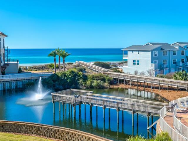 The views of the Gulf are amazing at San Remo Santa Rosa Beach Florida