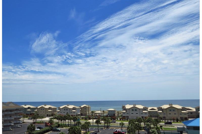 Lovely views from Tristan Towers in Pensacola Beach Florida