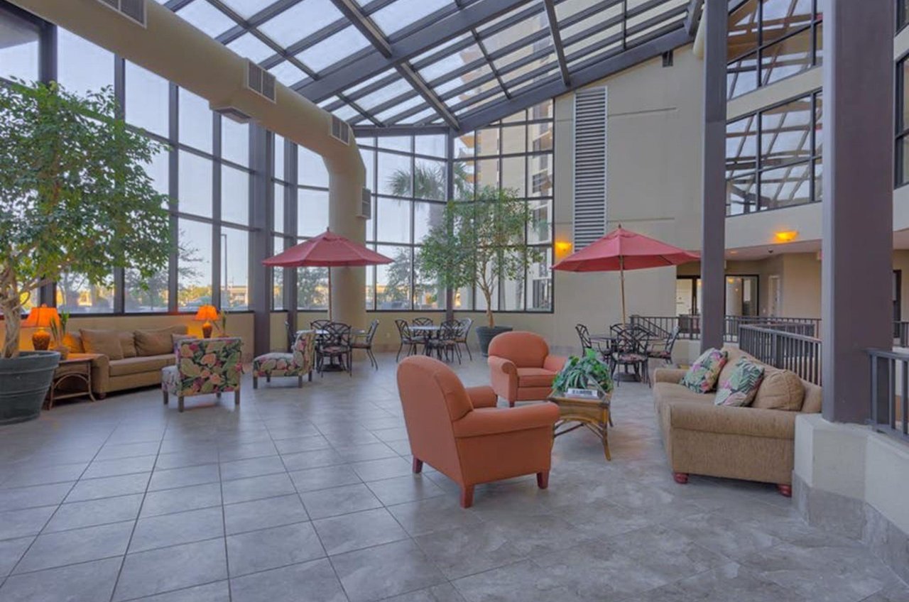 The lovely lobby at Phoenix VII