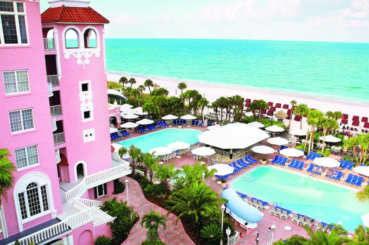 Its clear why The Don Cesar is called The Pink Palace.