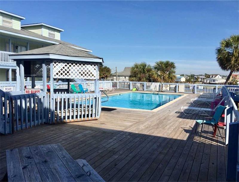 Water view from the pool at The Cove in Gulf Shores Alabama
