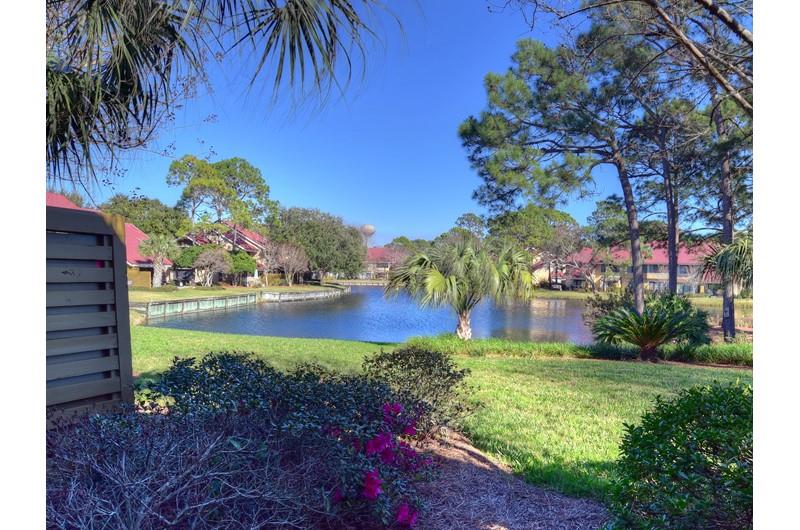 Lovely lake area at Beachwalk Villas  Sandestin in Destin FL