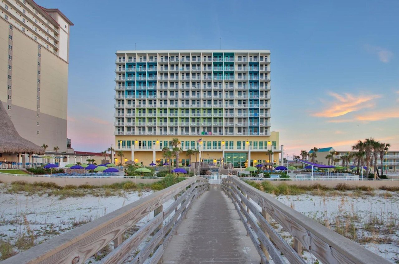 Holiday Inn Resort Pensacola is a beachfront property with direct Gulf access