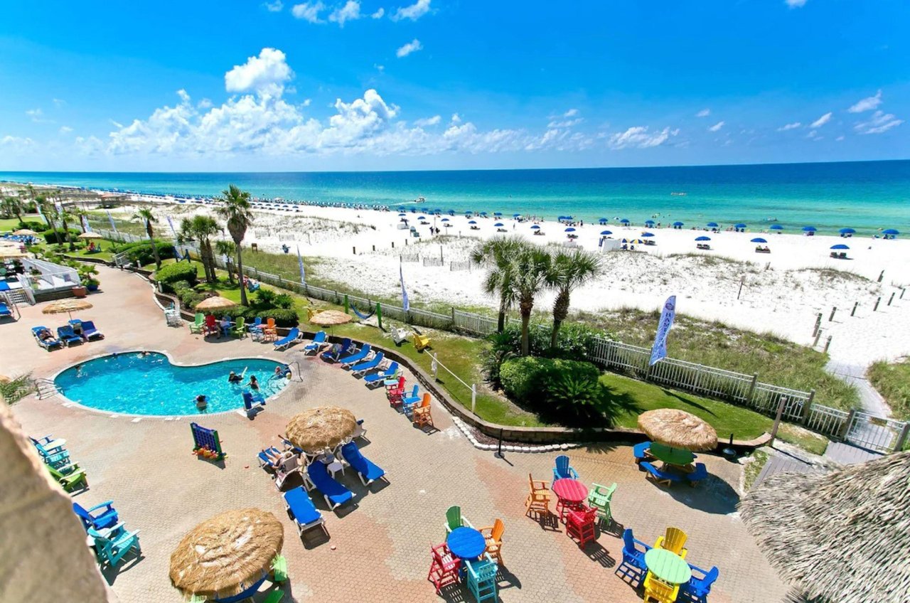 Hampton Inn Pensacola Beach is a Gulffront property