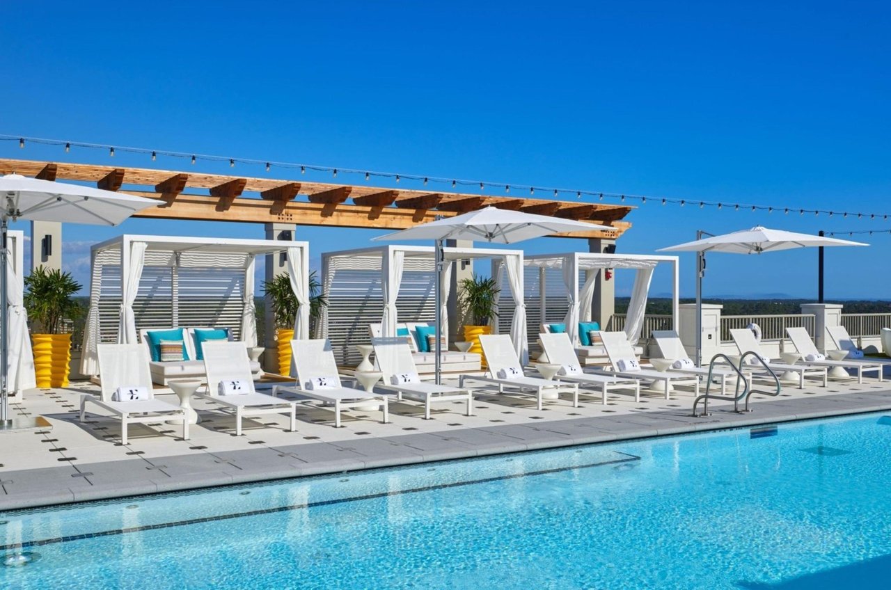 Rooftop Pool at Hotel Effie Sandestin Miramar Beach Resort