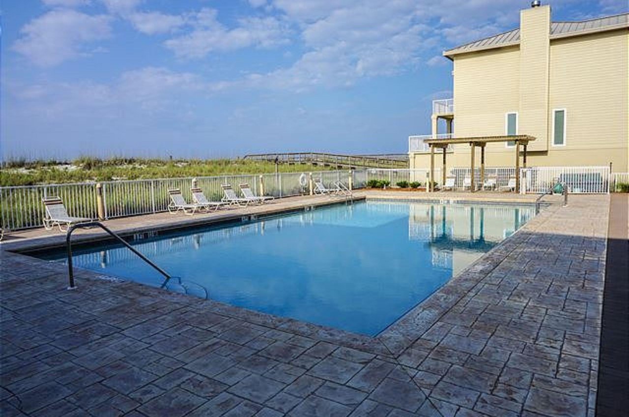 The community includes access to a lovely, private outdoor pool
