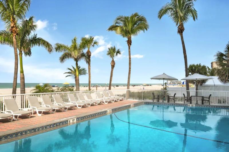 Grand Plaza Bellwether Beachfront Resort Pool Treasure Island FL