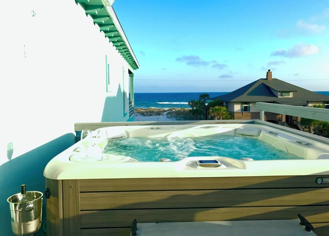 Luxury Gulf-View Retreat with Private Pool and Hot Tub!