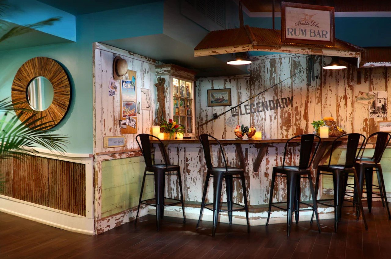 The lobby at Ocean Key Resort in Key West, Florida