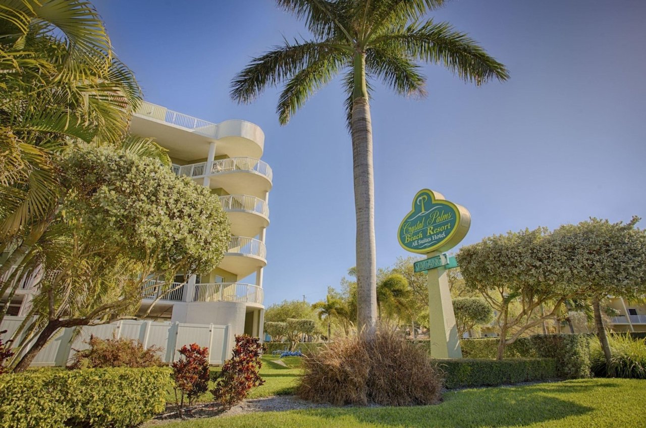 Crystal Palms Beach Resort in Treasure Island, Florida