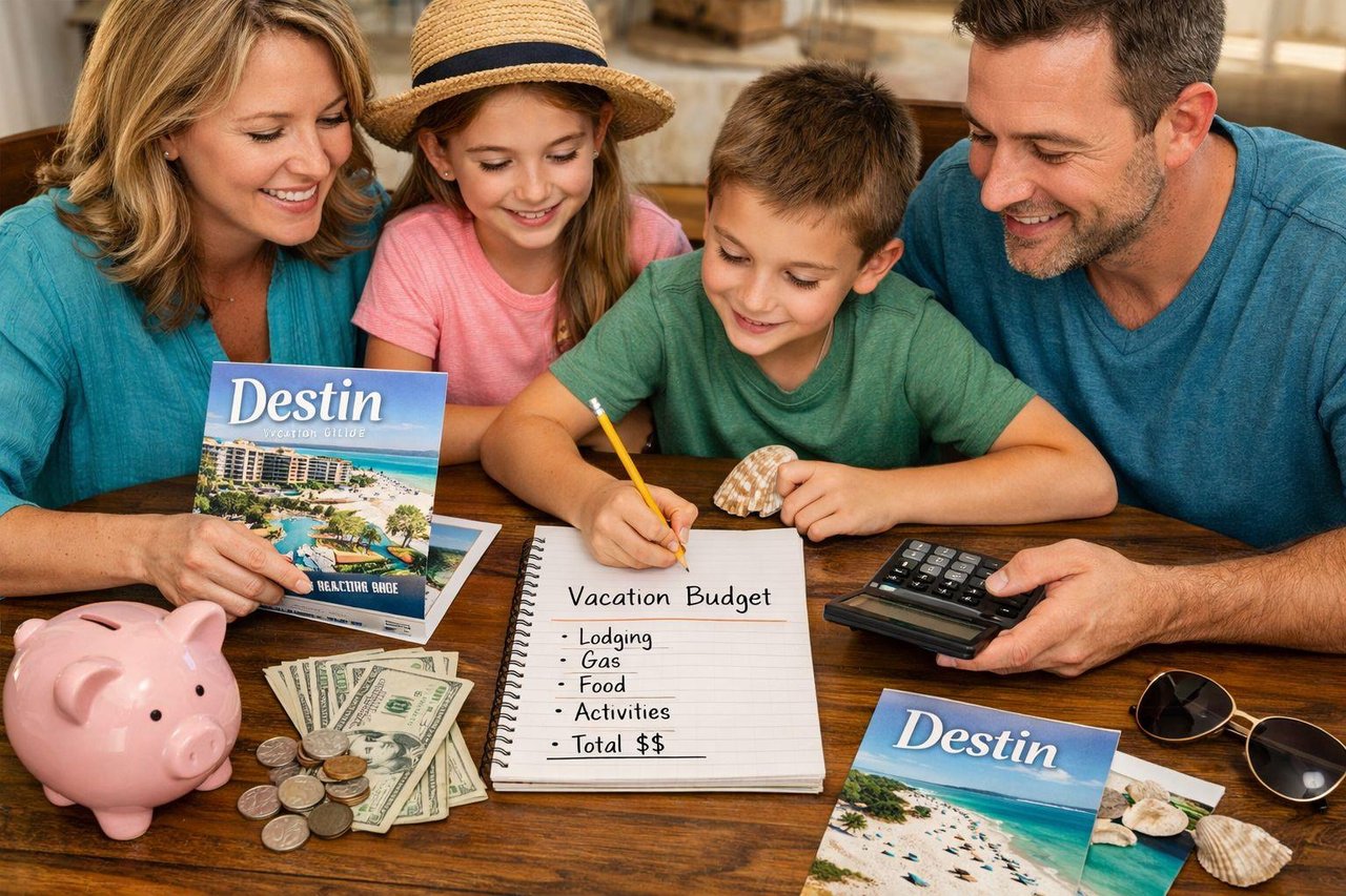 157433 Family Budgeting For Beach Vacation 
