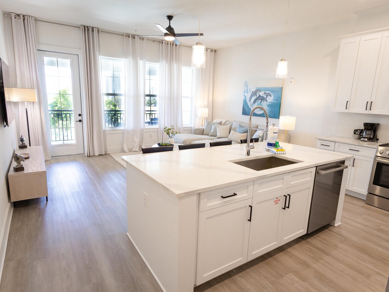 Open Concept Living Space