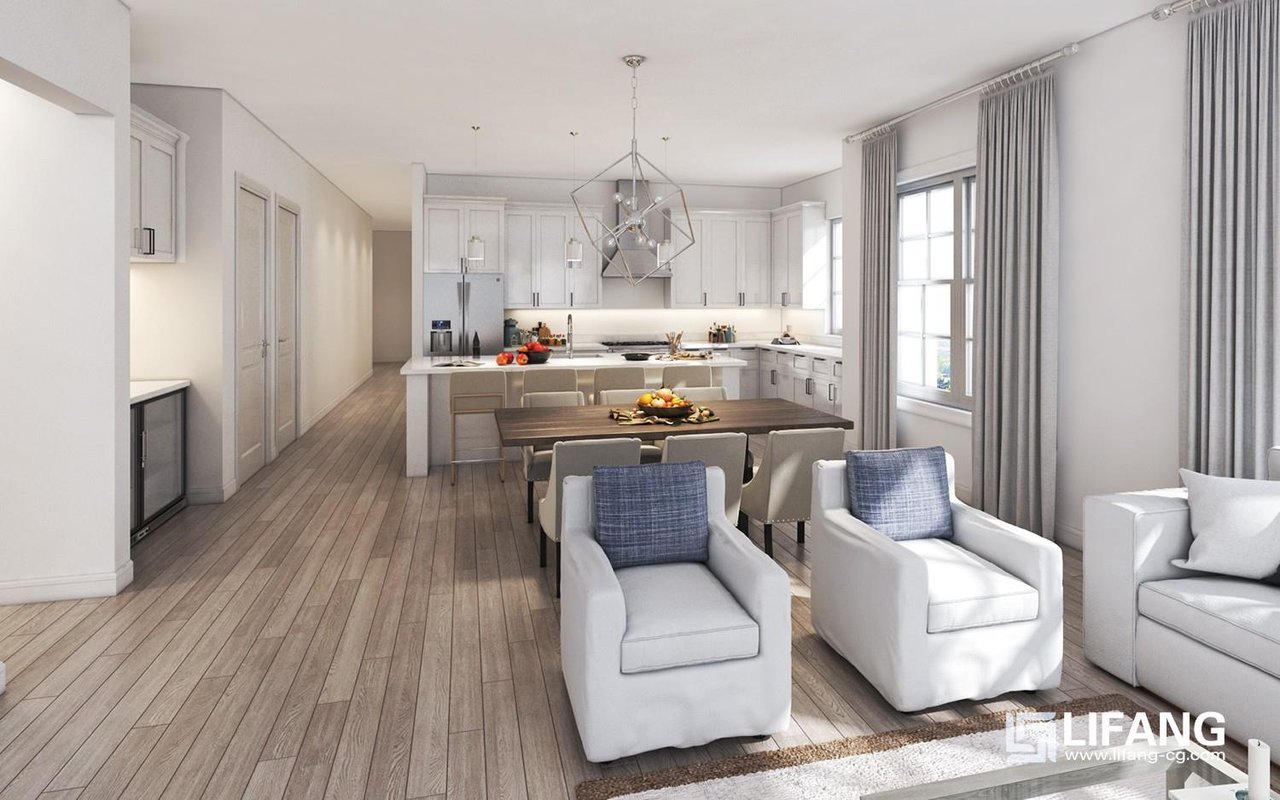 Living Room Rendering