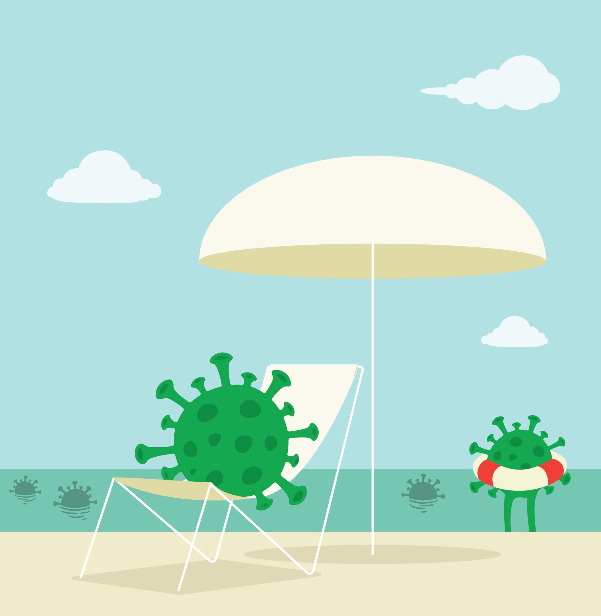 393 Beach Vacation Coronavirus