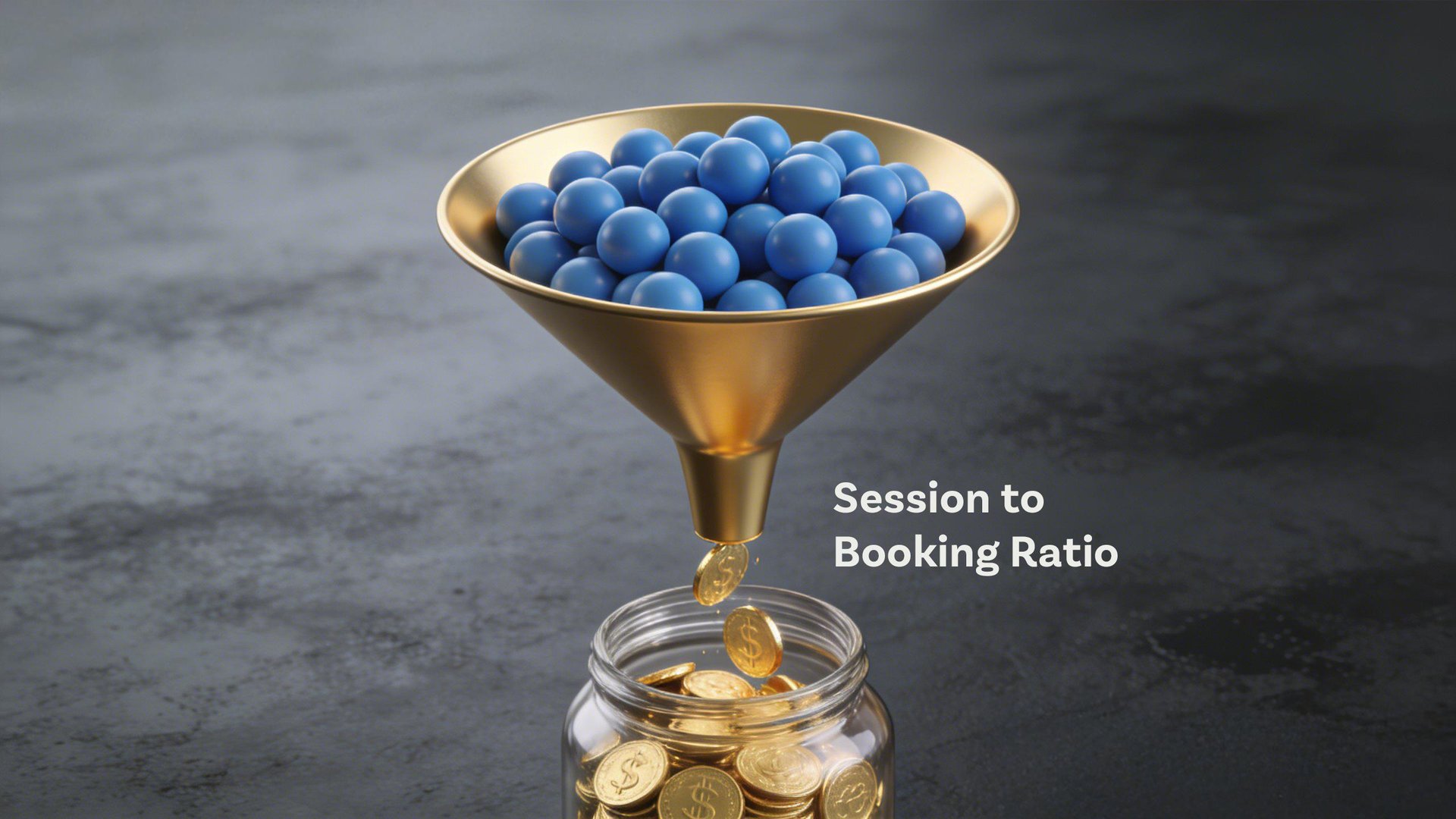561 Session To Booking Ratio