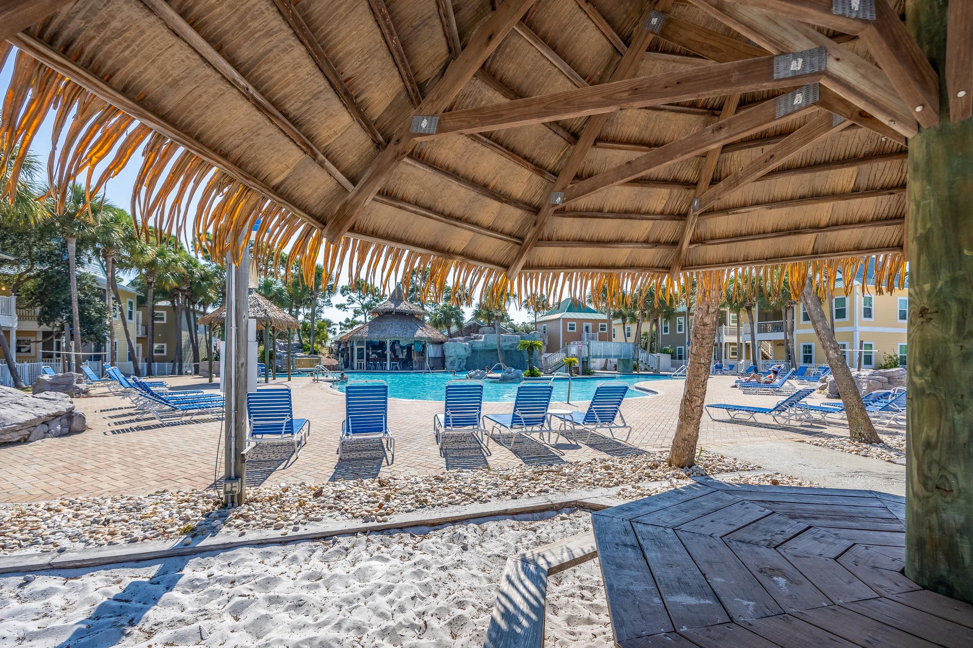 Purple Parrot Resort Pool