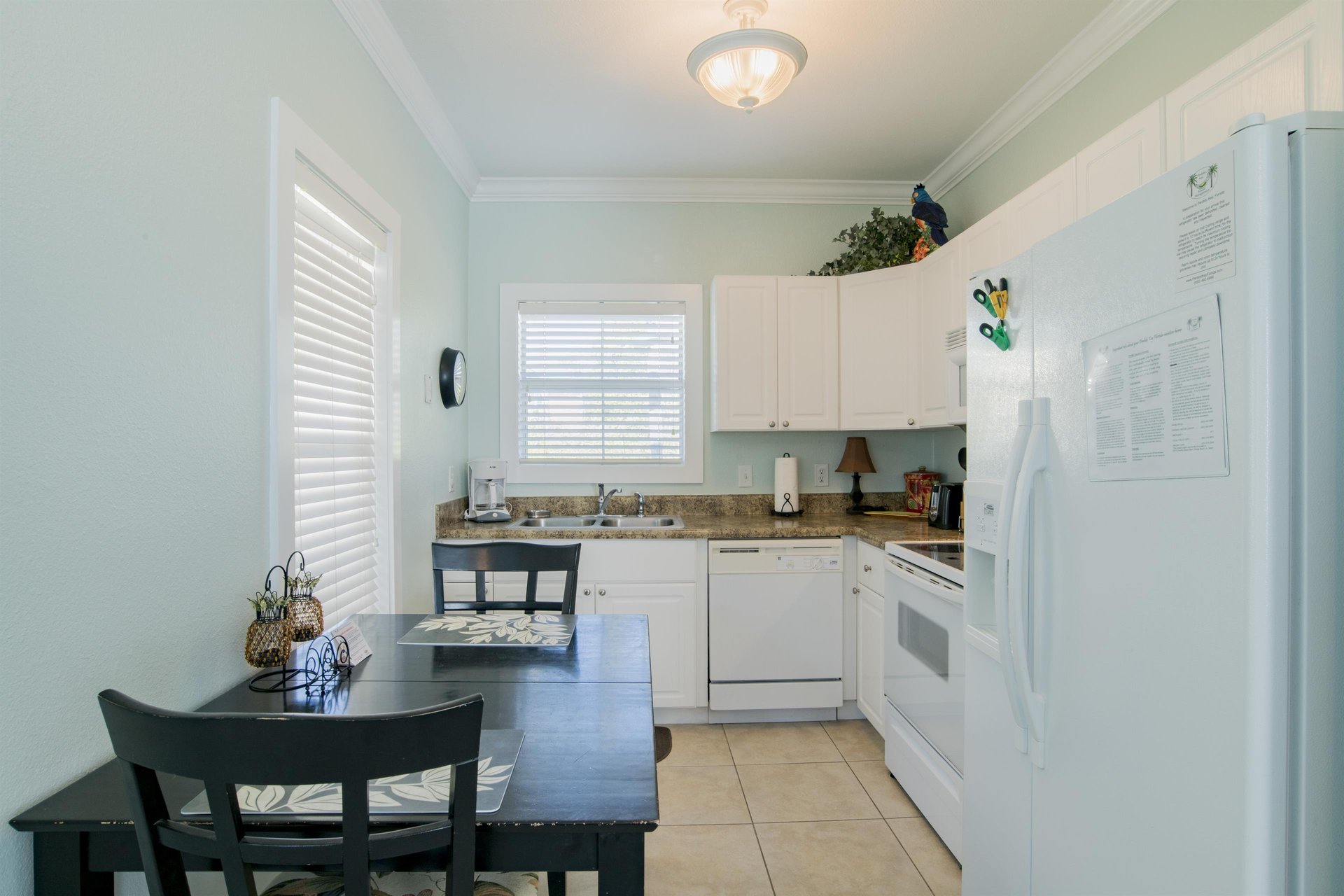 10 Purple Parrot Resort One Bedroom Condo 18cd by Perdido Key Resort Management Kitchen