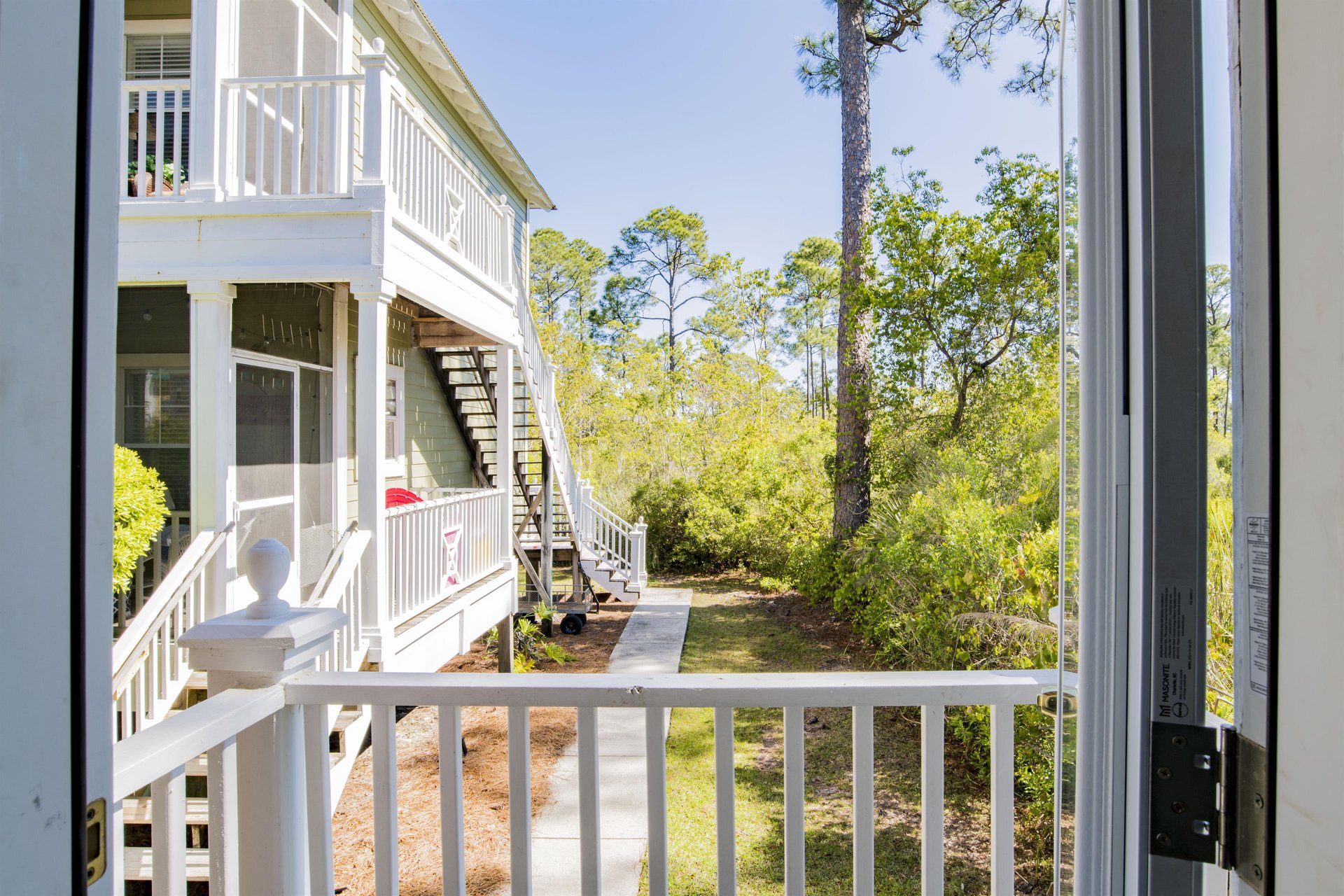 18 Purple Parrot Resort One Bedroom Condo 18cd by Perdido Key Resort Management Bedroom Veranda