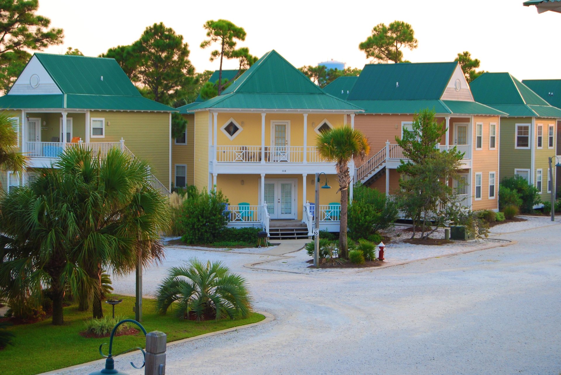 Purple Parrot Resort Grounds