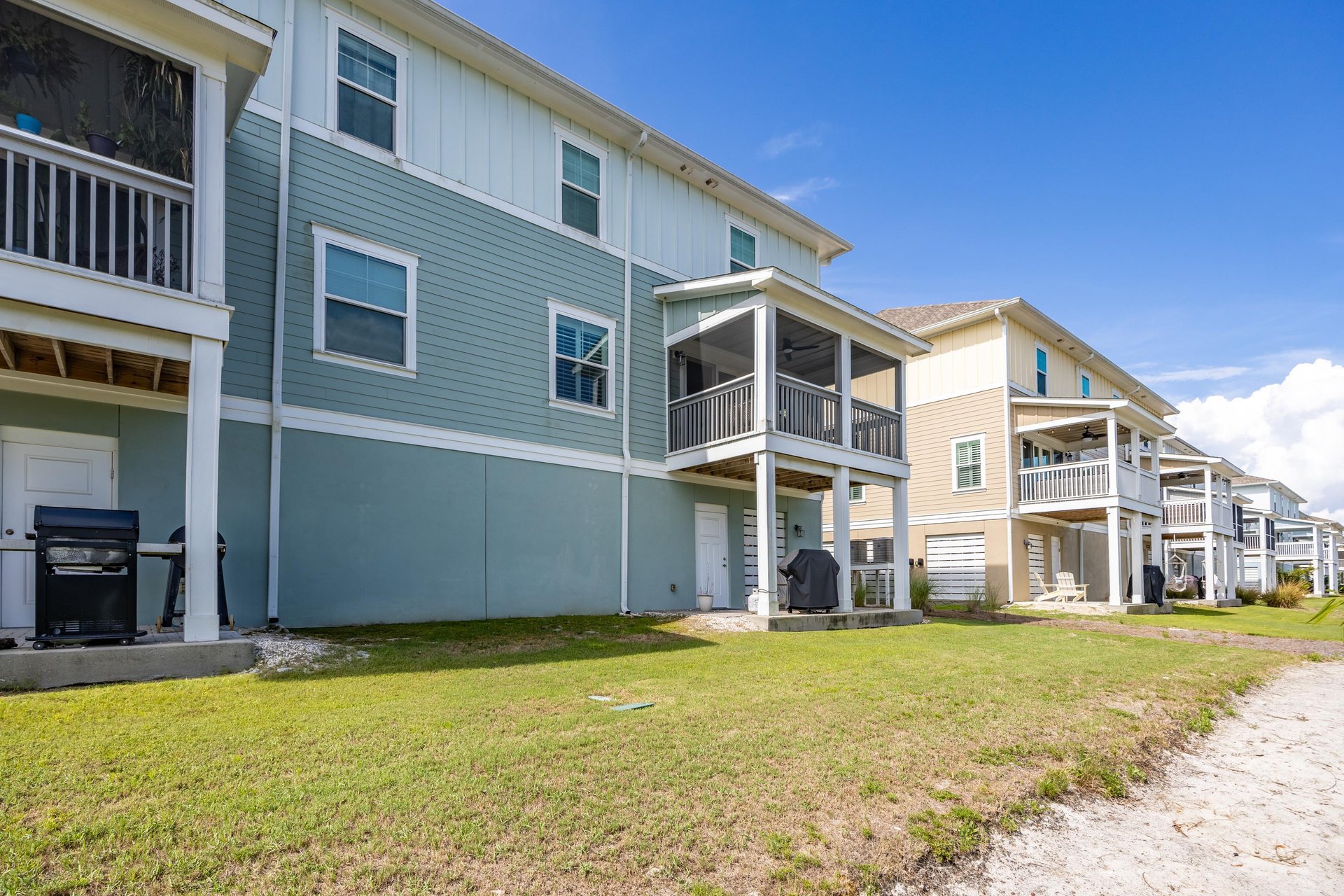 View from golf course...