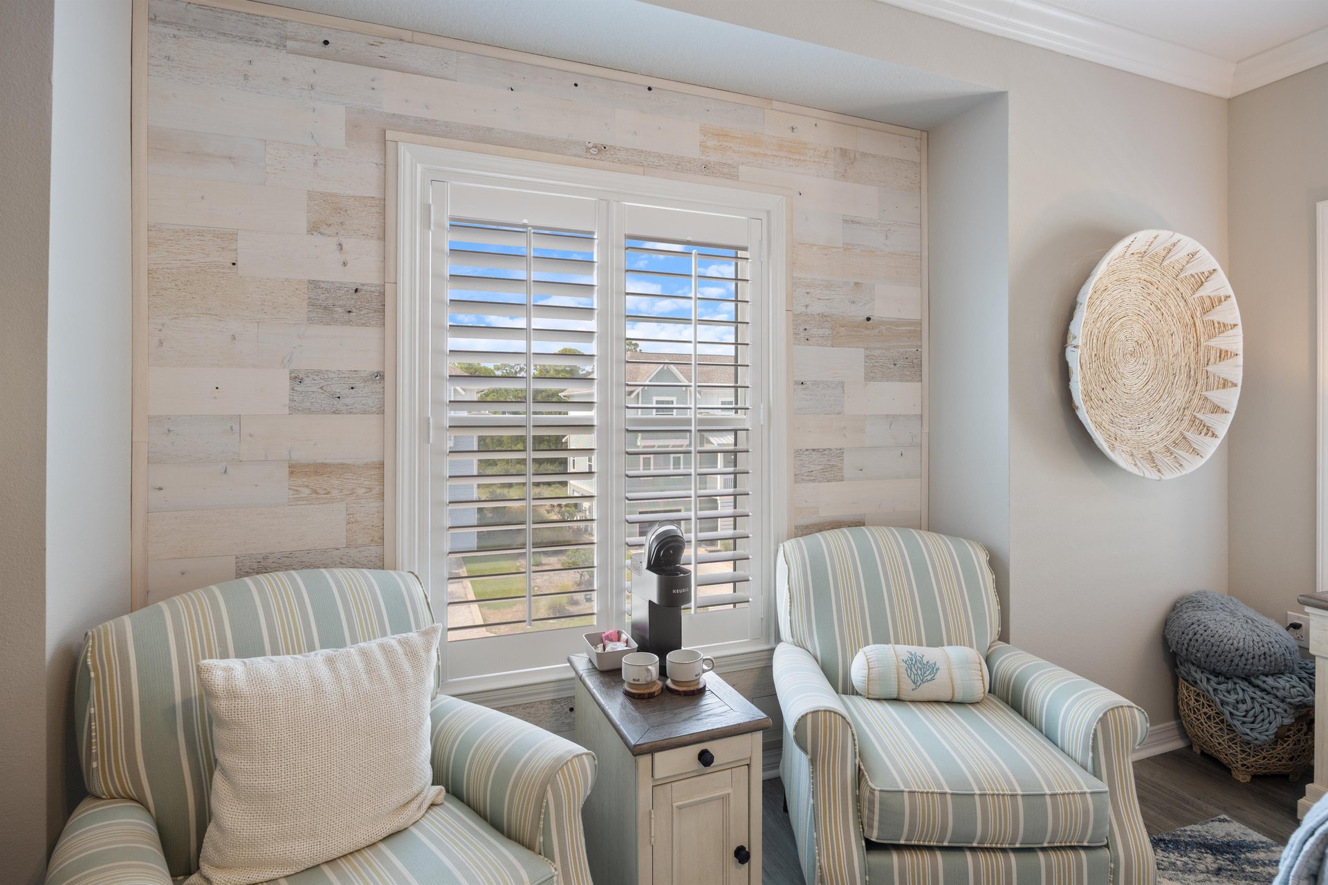 Perfect little nook for coffee or reading or both