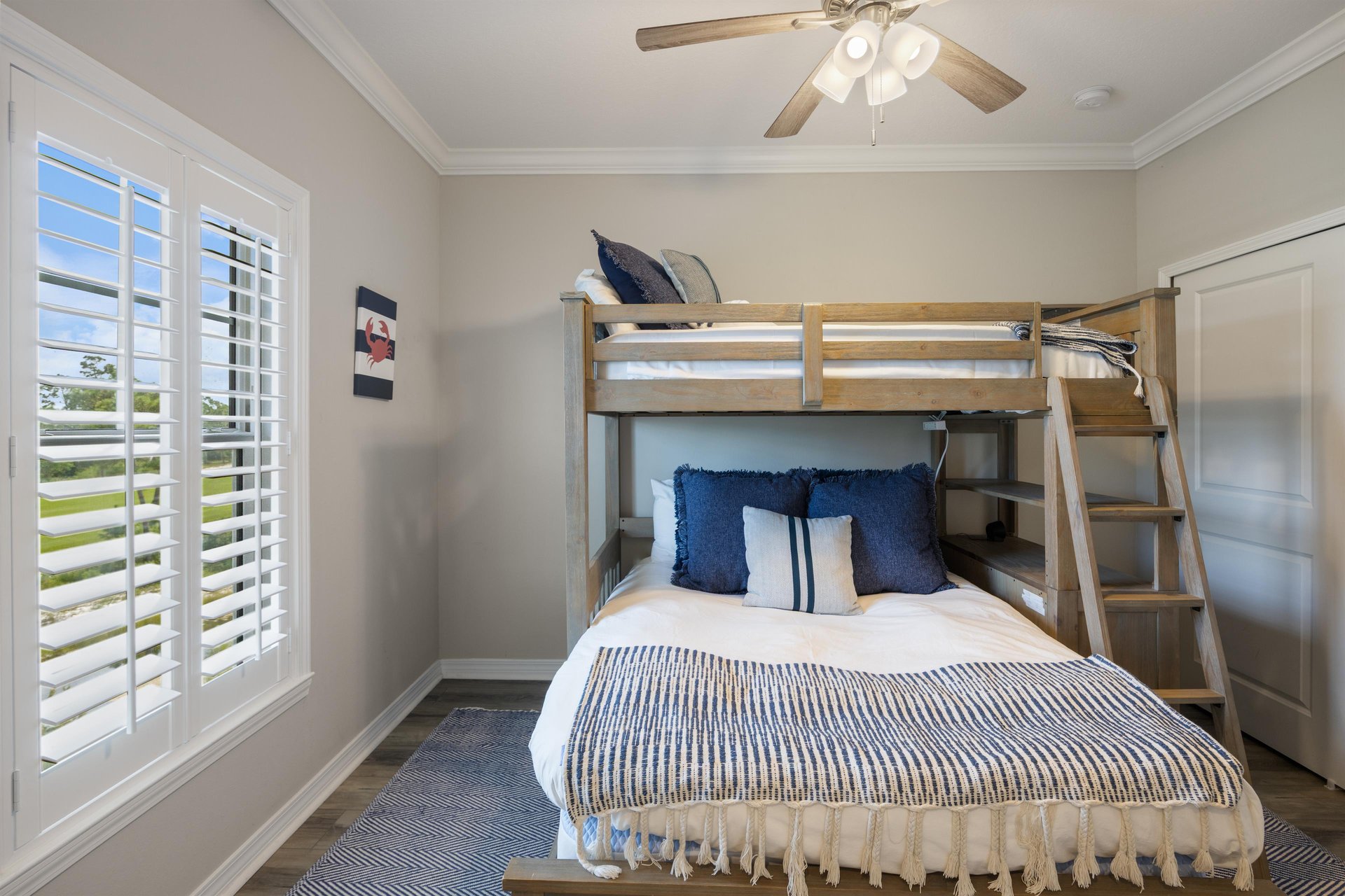 Twin over Full Bunk Beds Plush comfortable mattresses