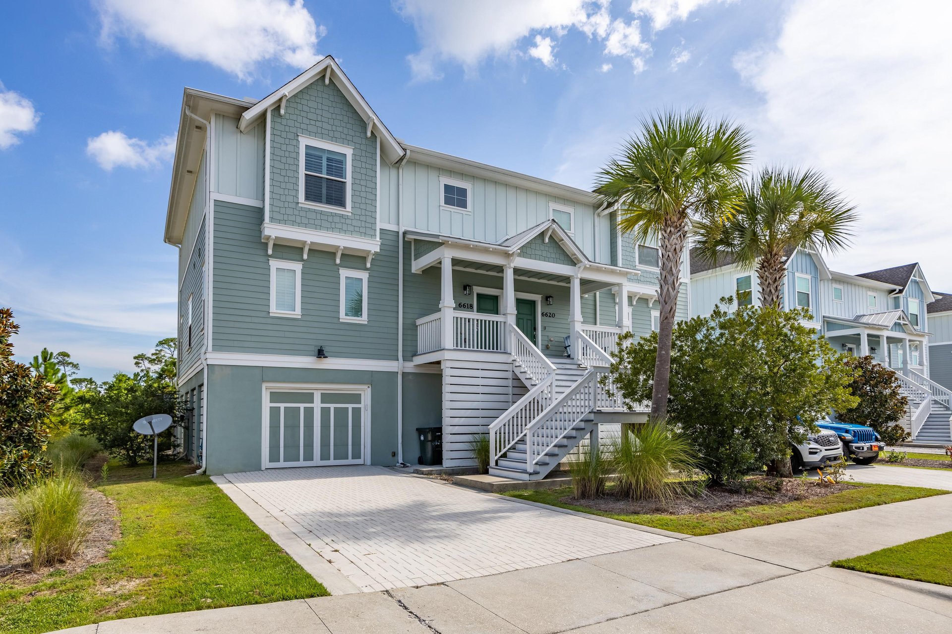 Parking for 2 cars. Please do not park on the street