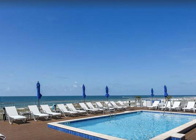 Beach Club Pool is Beachfront.