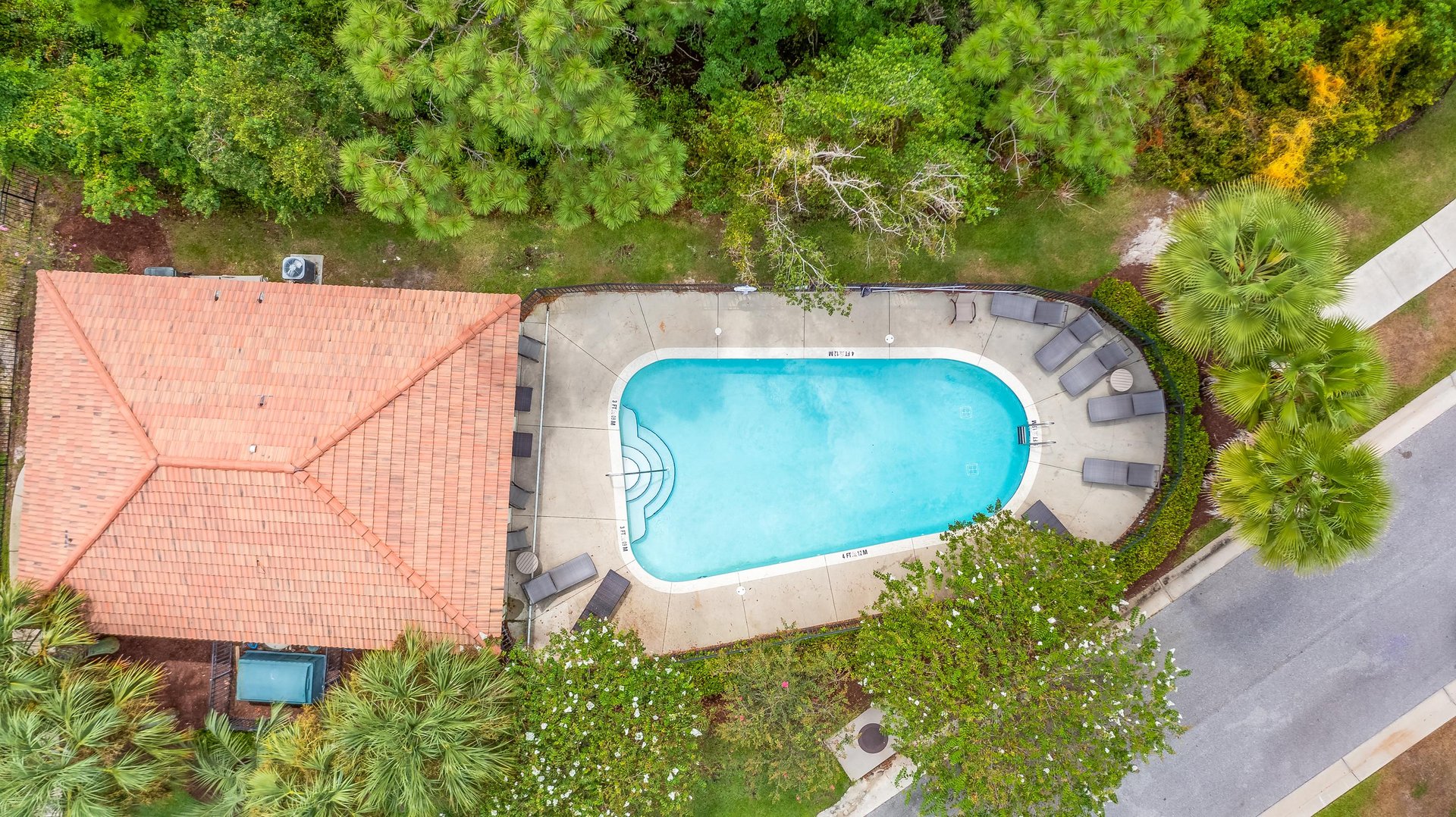 Community Pool house
