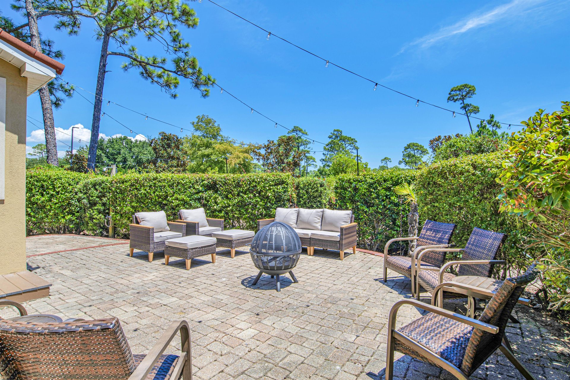 Enjoy your own private backyard
