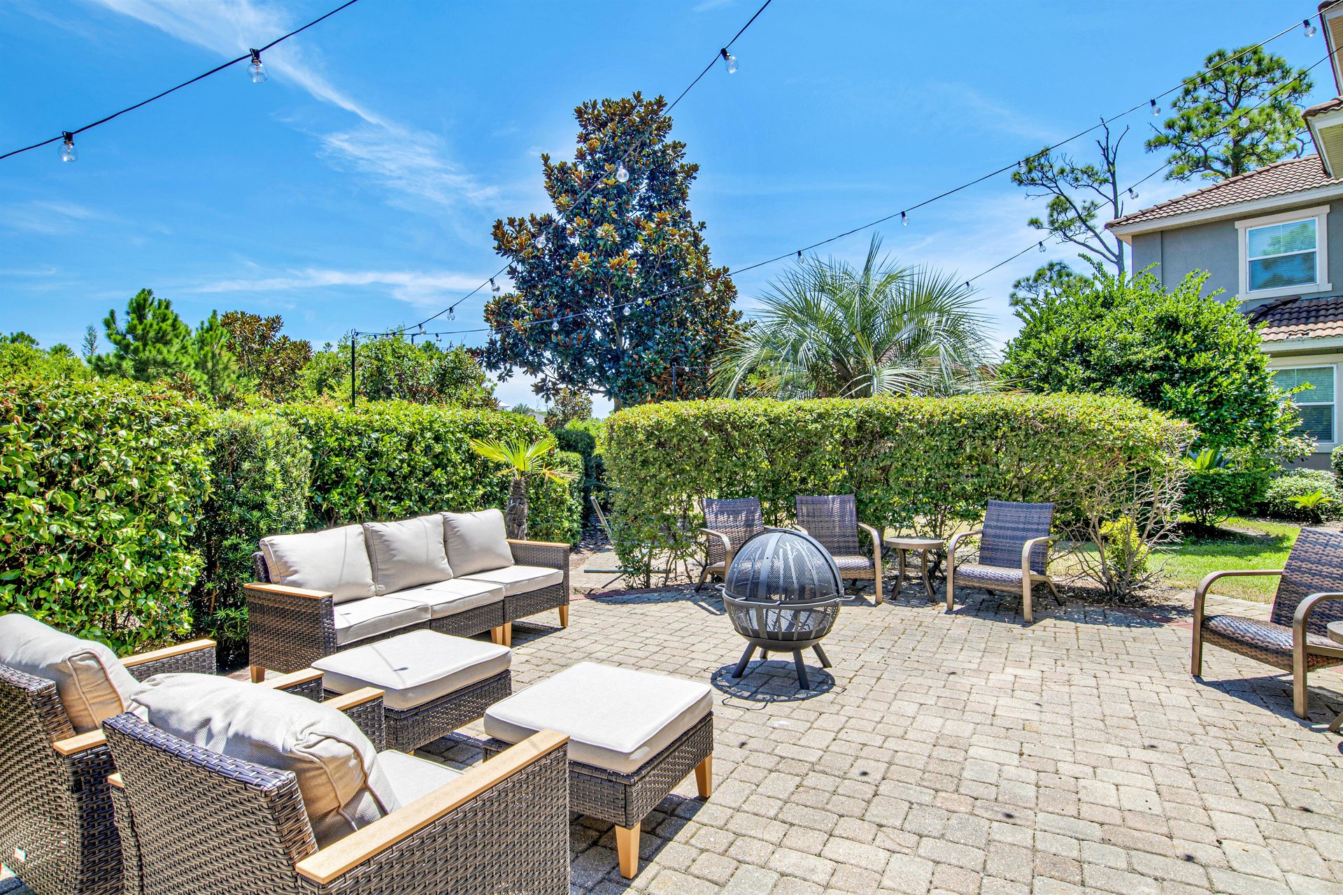 Enjoy your own private backyard