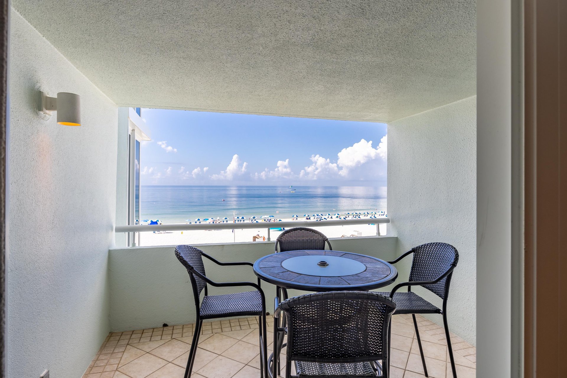 Private balconies are the best