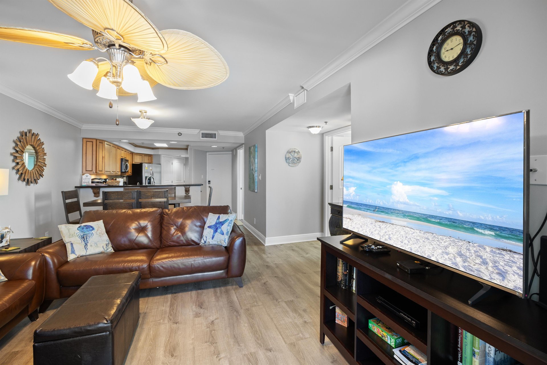 Open concept floorplan with great flow.