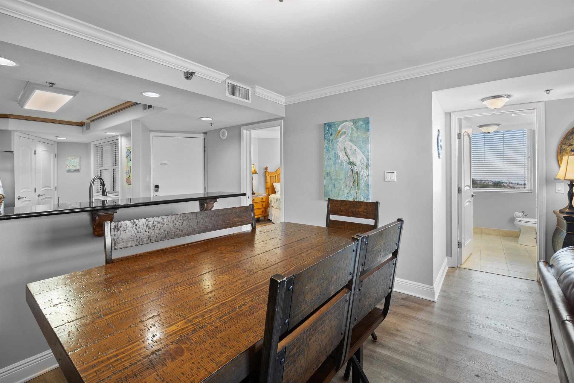 Dining area.
