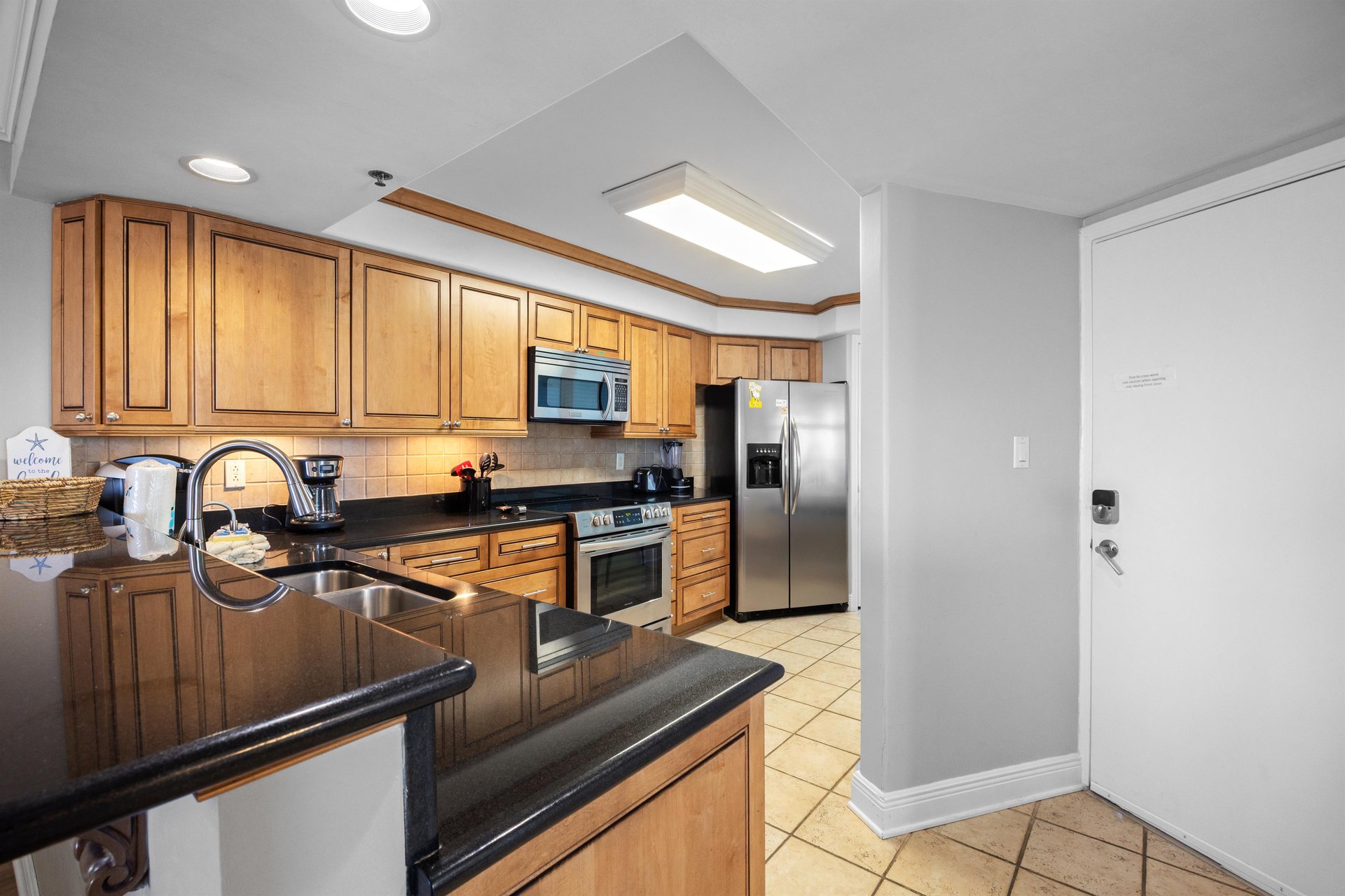 Perfect sized kitchen