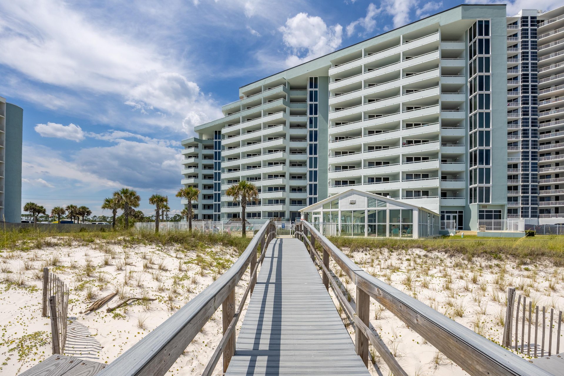 Private boardwalk