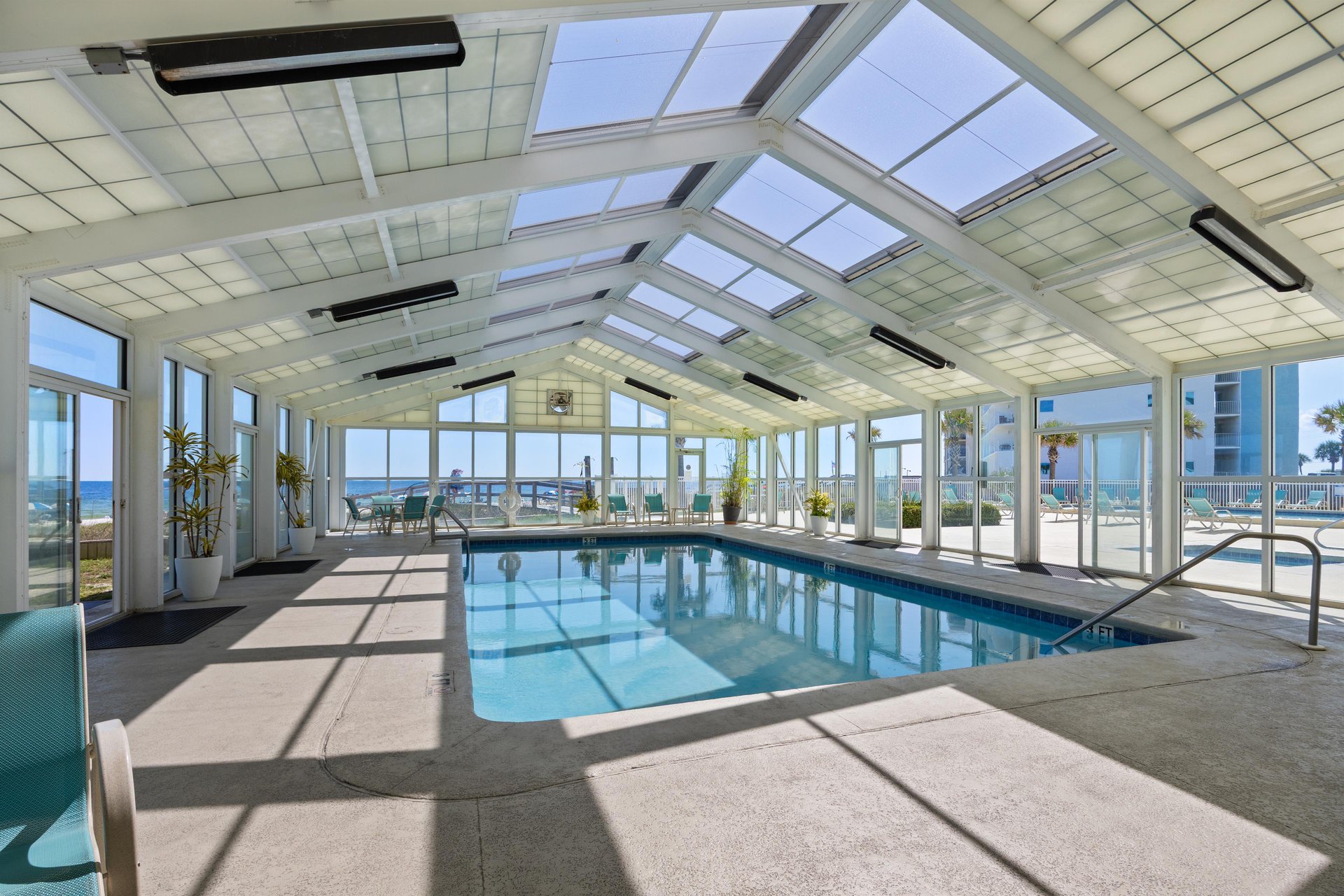 Snowbirds love the Perdido Sun pool.