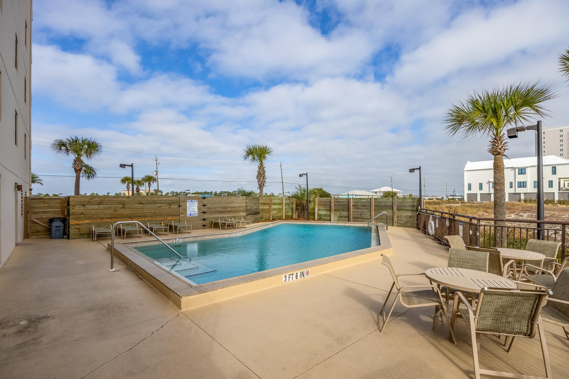 Pool area