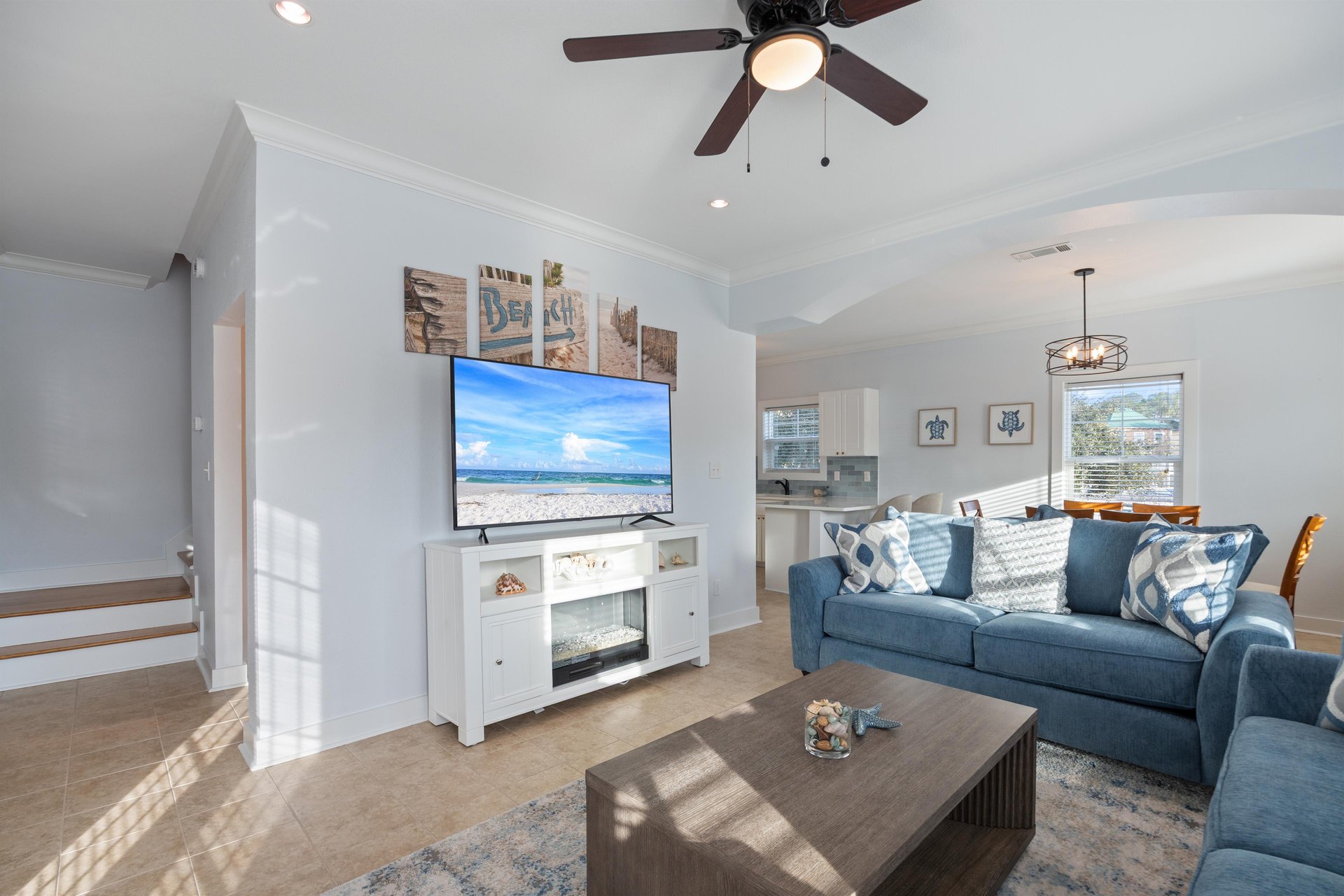 Sandy Toes Bungalow Unit 1A at Purple Parrot by PKRM