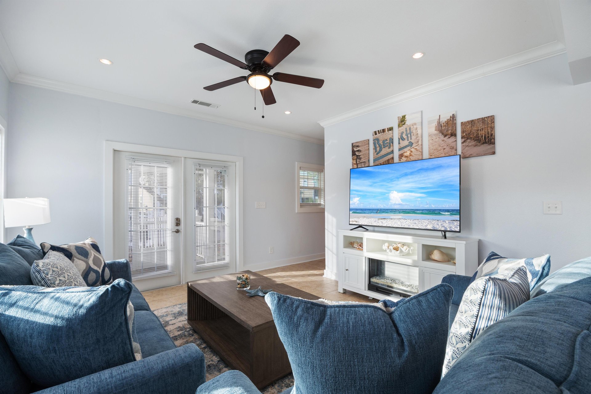 Sandy Toes Bungalow Unit 1A at Purple Parrot by PKRM