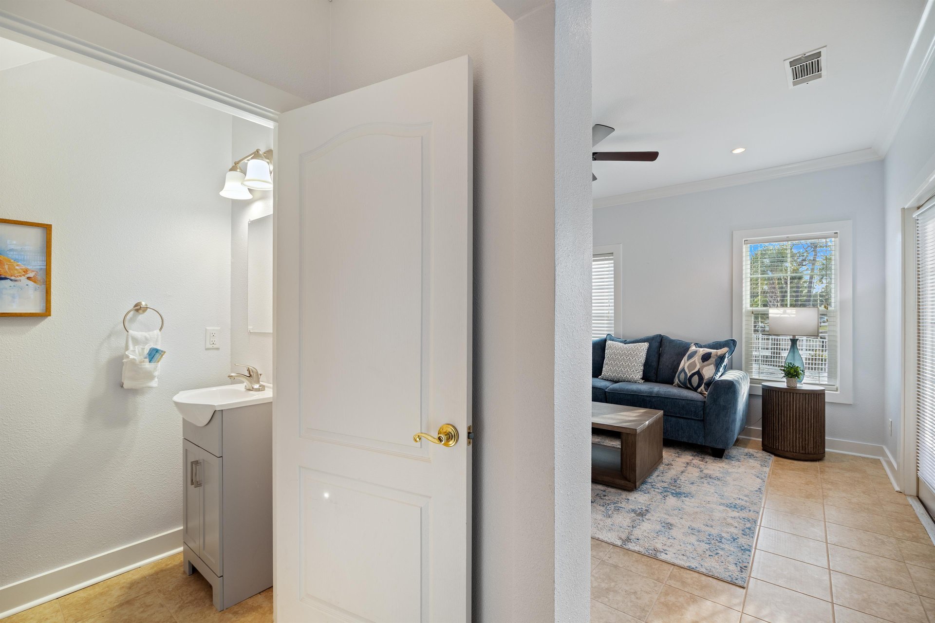 Sandy Toes Bungalow Unit 1A at Purple Parrot by PKRM