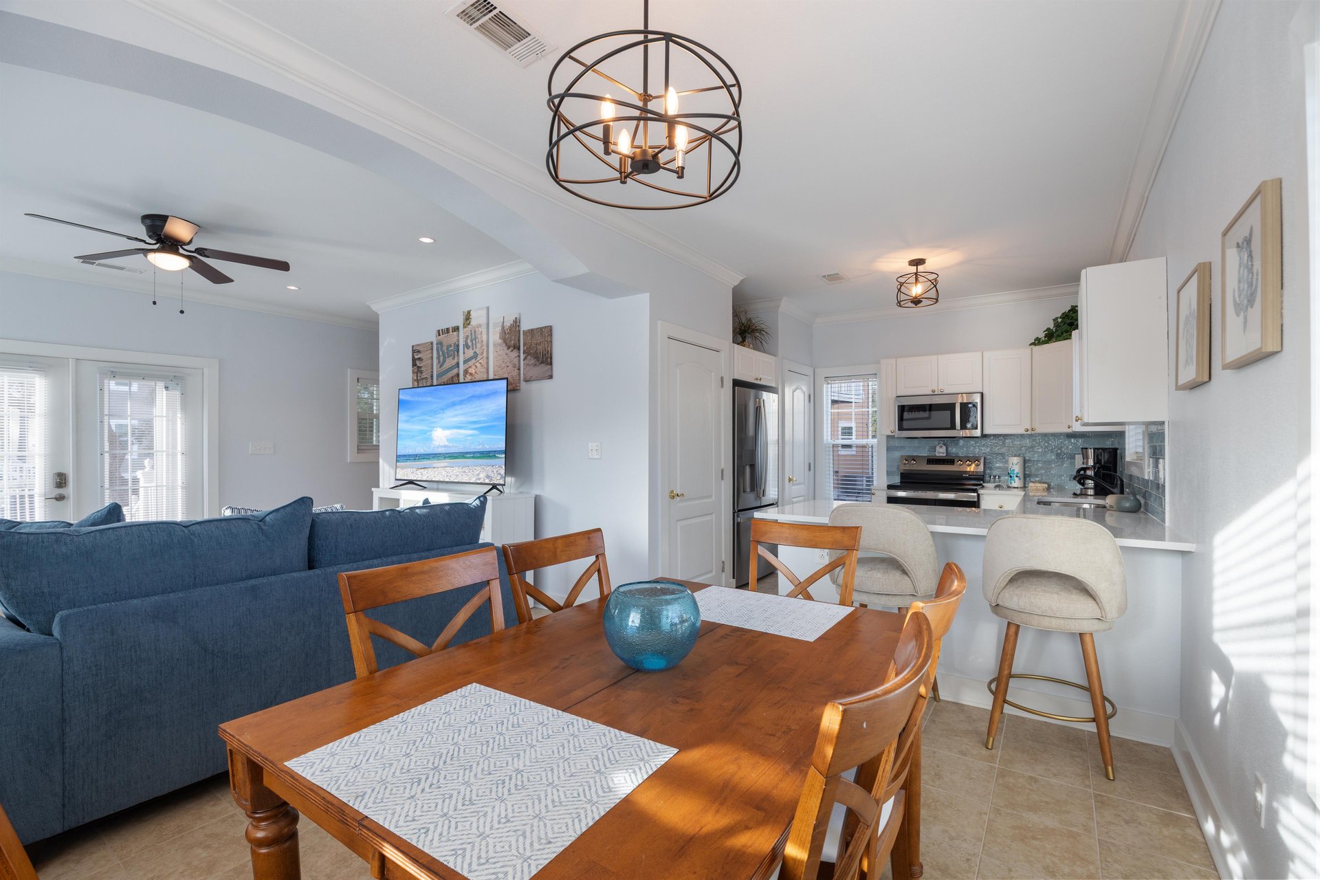 Sandy Toes Bungalow Unit 1A at Purple Parrot by PKRM