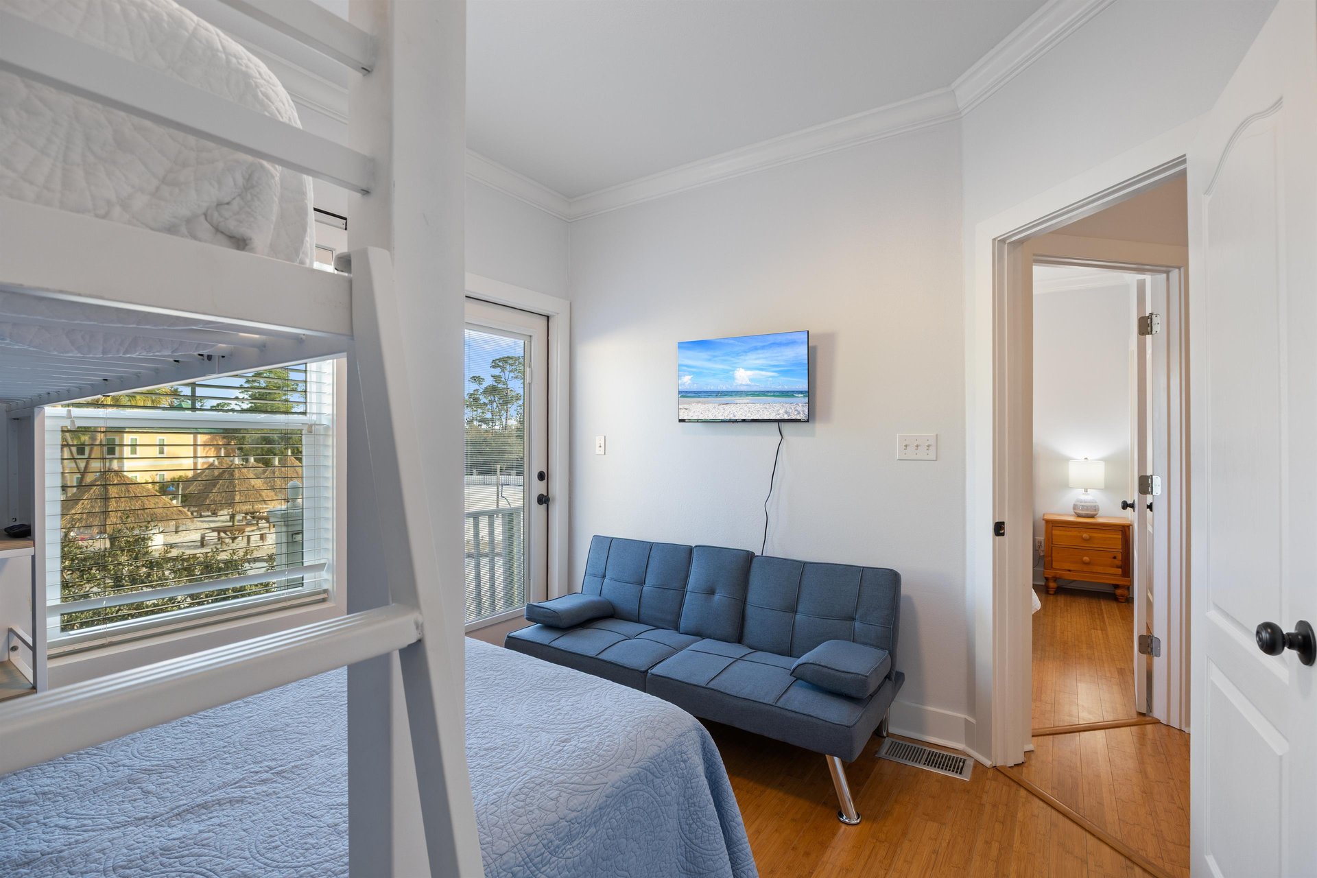 Sandy Toes Bungalow Unit 1A at Purple Parrot by PKRM