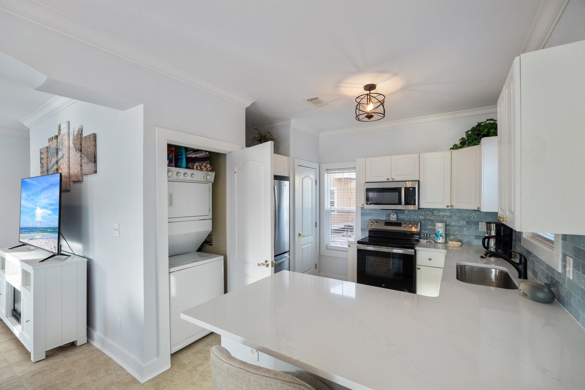 Sandy Toes Bungalow Unit 1A at Purple Parrot by PKRM