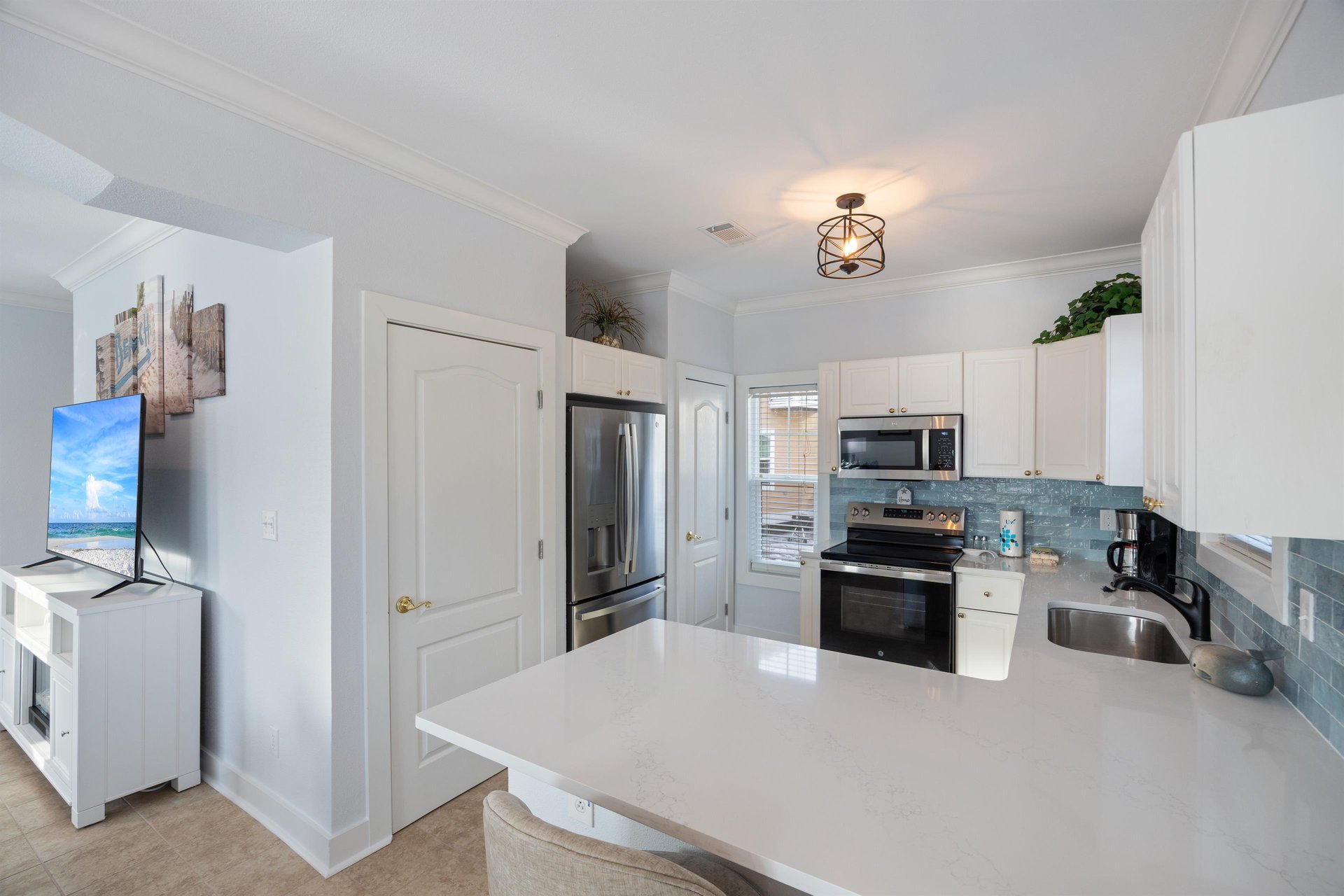 Sandy Toes Bungalow Unit 1A at Purple Parrot by PKRM