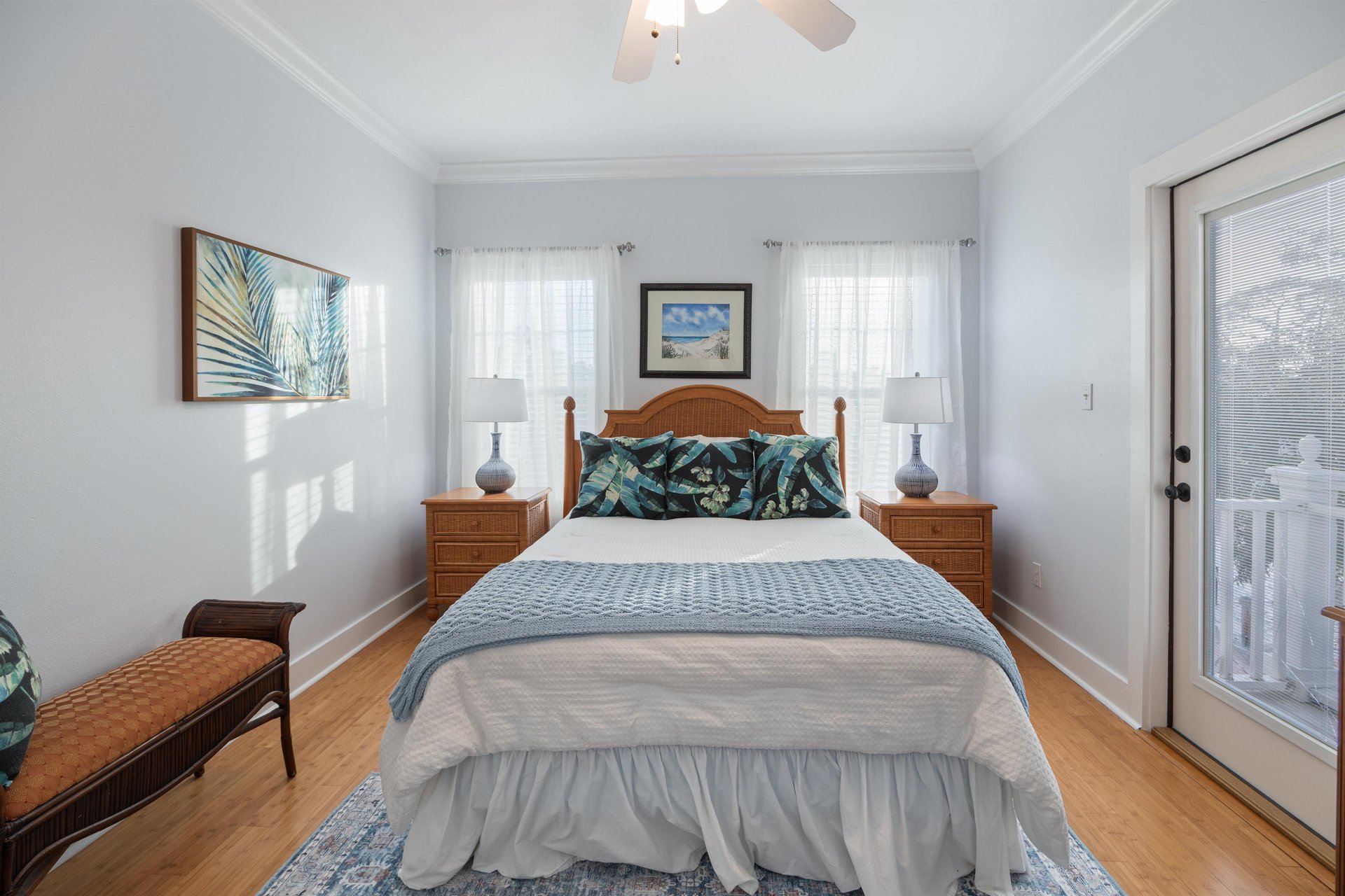 Sandy Toes Bungalow Unit 1A at Purple Parrot by PKRM